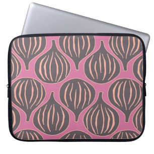 Fig Fantasy: Vintage Holiday Seamless Laptop Sleeve