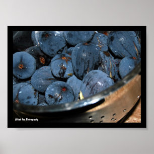Fig Fruit in Colander Poster