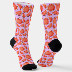 Fig Fruit Socks