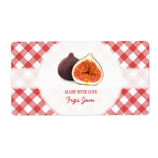 Fig Jam label