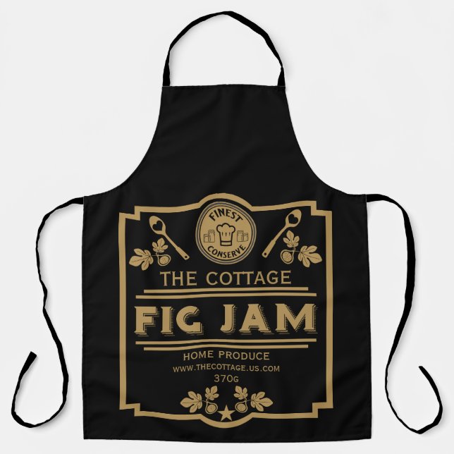 Fig Jam Seller Apron (Front)