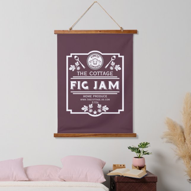 Fig Jam Seller Hanging Tapestry (Bedroom)