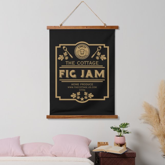 Fig Jam Seller Hanging Tapestry (Bedroom)