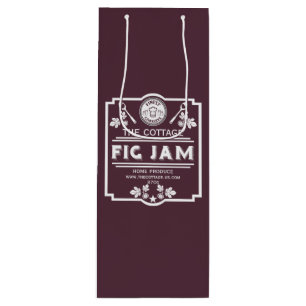 Fig Jam Seller Wine Gift Bag