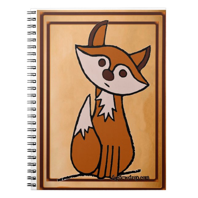 Fig the fox notebook (Front)
