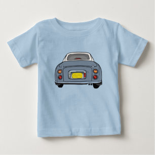 Figarations Cute Lapis Grey Figaro Car Baby T-Shirt