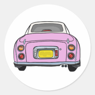 Figarations Cute Pink Figaro Car Sticker