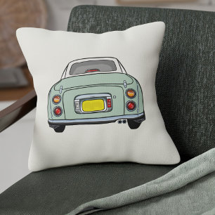 Figarations Emerald Green Figaro Car Cream Cushion