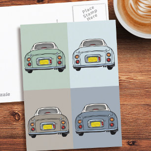 Figarations Figaro Season Motor Cars Postcard