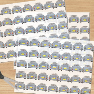 Figarations Lapis Grey Figaro Car Tissue Paper