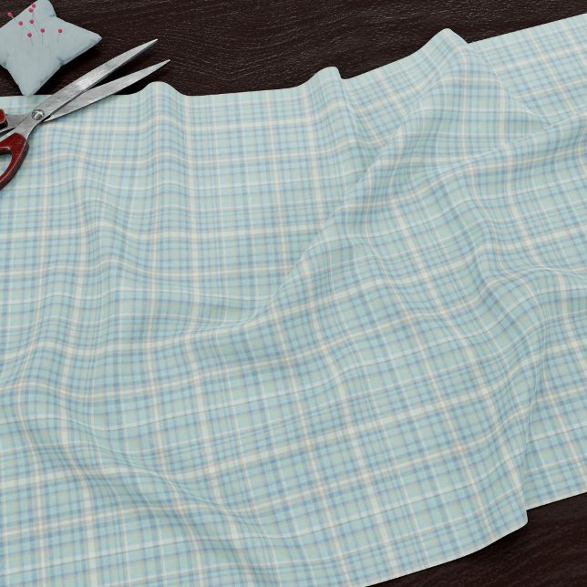 Figarations McFig Tartan Plaid Figaro Season Fabric (Fun figgy tartan inspired by the colours of the figaro car)