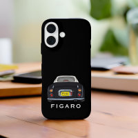 Figarations Name Cute Black Figaro Car Monogram