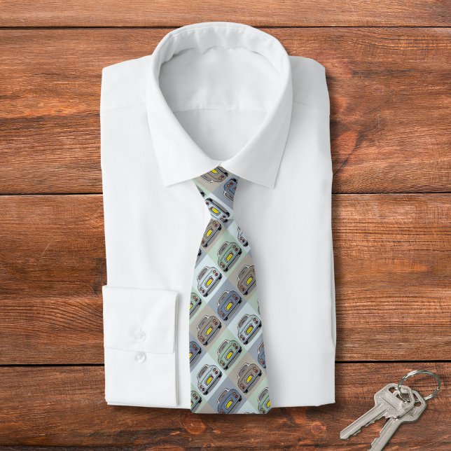 Figarations Seasons Figaro Car Tie (Figarations Figaro Car Pattern Tie just for you)