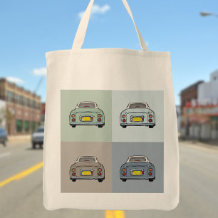 Figarations Seasons Pop Art Figaro Car Tote Bag