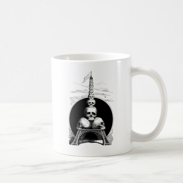 Figaro. An Eiffel Tower for the Cemetery Coffee Mug (Right)