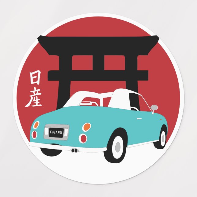 Figaro Stickers (Design 3)