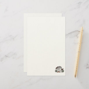 figdewdrops caterpillar mushroom stationary stationery