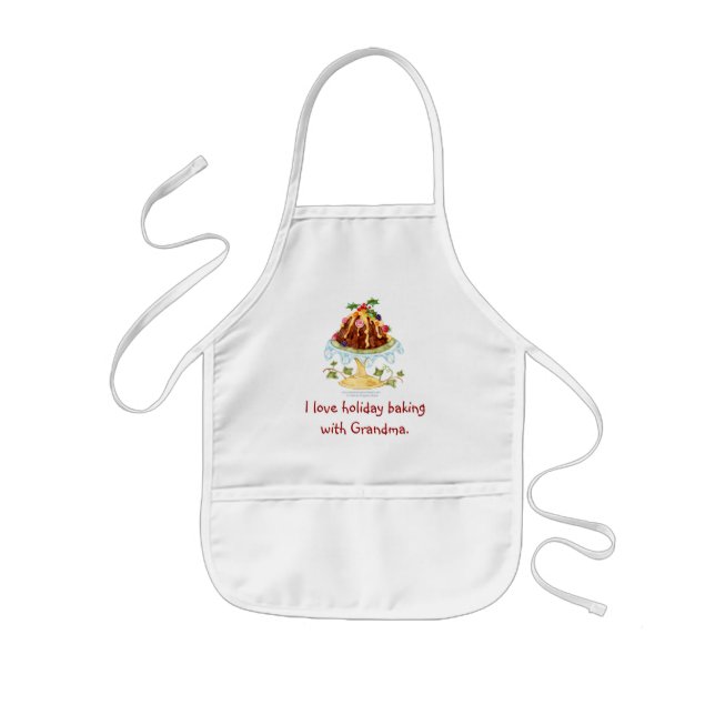 Figgy Pudding Kids Apron (Front)