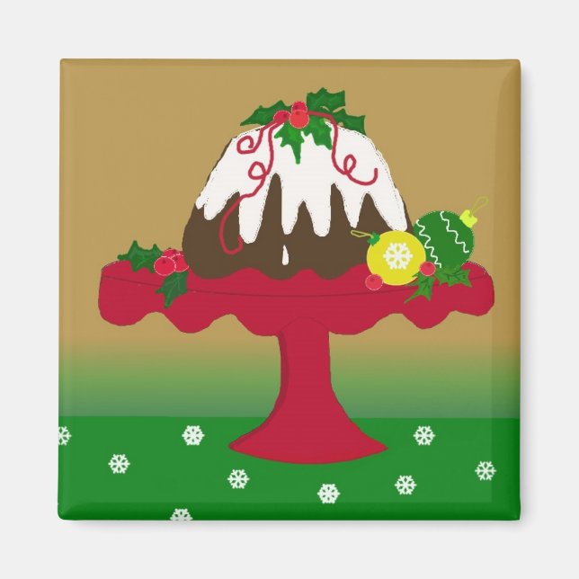 Figgy Pudding Magnet (Front)