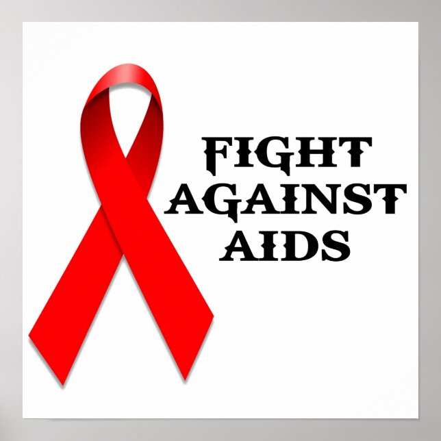 Fight Against Aids Poster (Front)