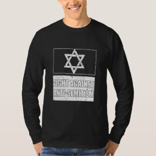 Fight Against Anti-Semitism Vintage For Men Women T-Shirt