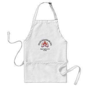 Fight Against TB. World Tuberculosis Day. Standard Apron