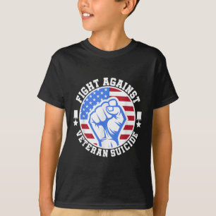 Fight Against Veteran Suicide Awareness Day _1 T-Shirt