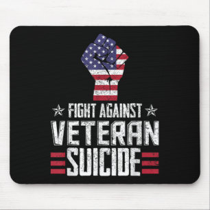 Fight Against Veteran Suicide Awareness Day Mouse Mat