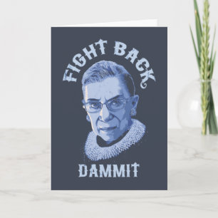 Fight Back, Dammit Thank You Card