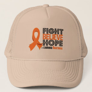 Fight Believe Hope - Leukaemia Trucker Hat