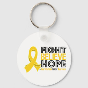 Fight Believe Hope - Neuroblastoma Cancer Key Ring