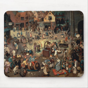 Fight between Carnival and Lent, 1559 Mouse Mat