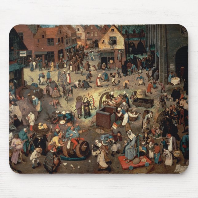 Fight between Carnival and Lent, 1559 Mouse Mat (Front)