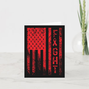 Fight Blood Cancer Awareness Card