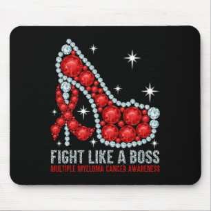 Fight Blood Cancer Like A Boss Multiple Myeloma Aw Mouse Mat