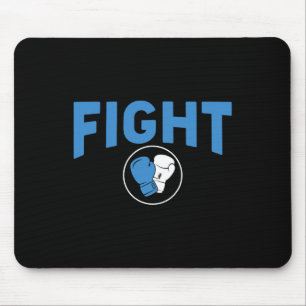 Fight Boxing Gloves Diabetes Awareness Mouse Mat