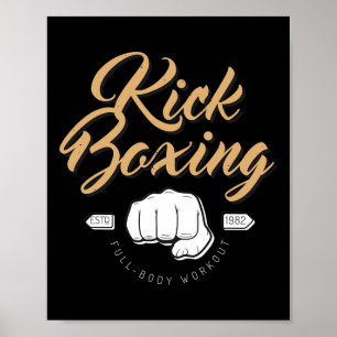 Fight Boxing Kickboxing Poster