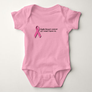Fight Breast Cancer Baby Bodysuit