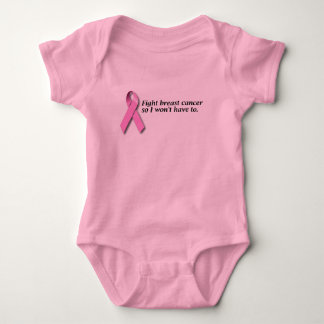 Fight Breast Cancer Baby Bodysuit
