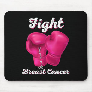 Fight Breast Cancer Boxing Gloves Breast Cancer Aw Mouse Mat
