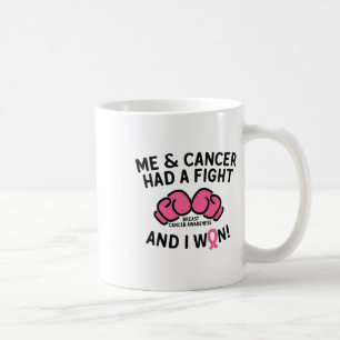 Fight Breast Cancer I Won Breast Cancer Survivor S Coffee Mug