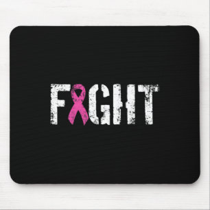 Fight Breast Cancer - Pink Military Style Awarenes Mouse Mat