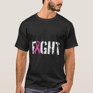 Fight Breast Cancer - Pink Military Style Awarenes T-Shirt