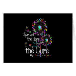 Fight Cancer In All And Every Colour Ribbons Flowe