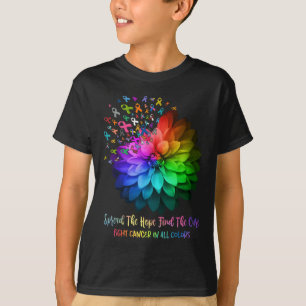 Fight Cancer In All Colour Spread The Hope Find A  T-Shirt