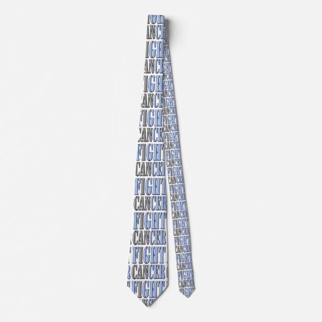 Fight Cancer  Tie (Front)