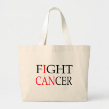 Fight Cancer tote I Can