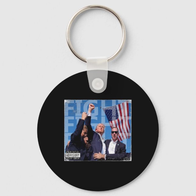 Fight Cd Cover  Key Ring (Front)