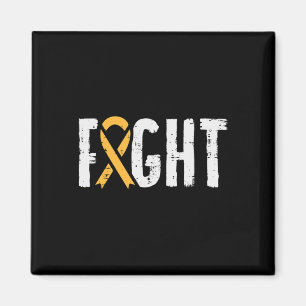 Fight Childhood Cancer Ribbon Awareness Support Wa Magnet