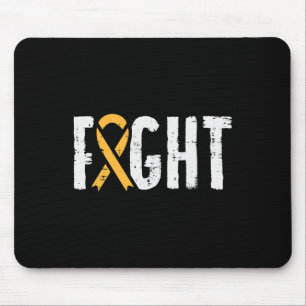Fight Childhood Cancer Ribbon Awareness Support Wa Mouse Mat